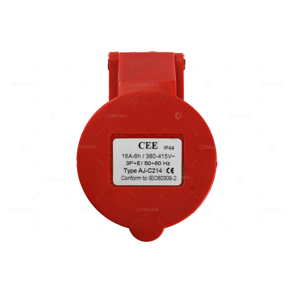 16A-16A-10M 16A 5 PIN 220-250V TO 16A 4 PIN  OUTLET 220-250V 10M POWER CABLE -